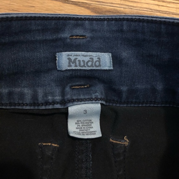 High waisted double button blue skinny jeans - Picture 6 of 6